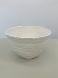 glazed porcelain bowl, Sara Caron