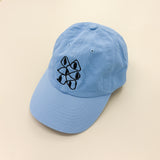 Actual Fractals Hat Blue