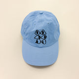 Actual Fractals Hat Blue